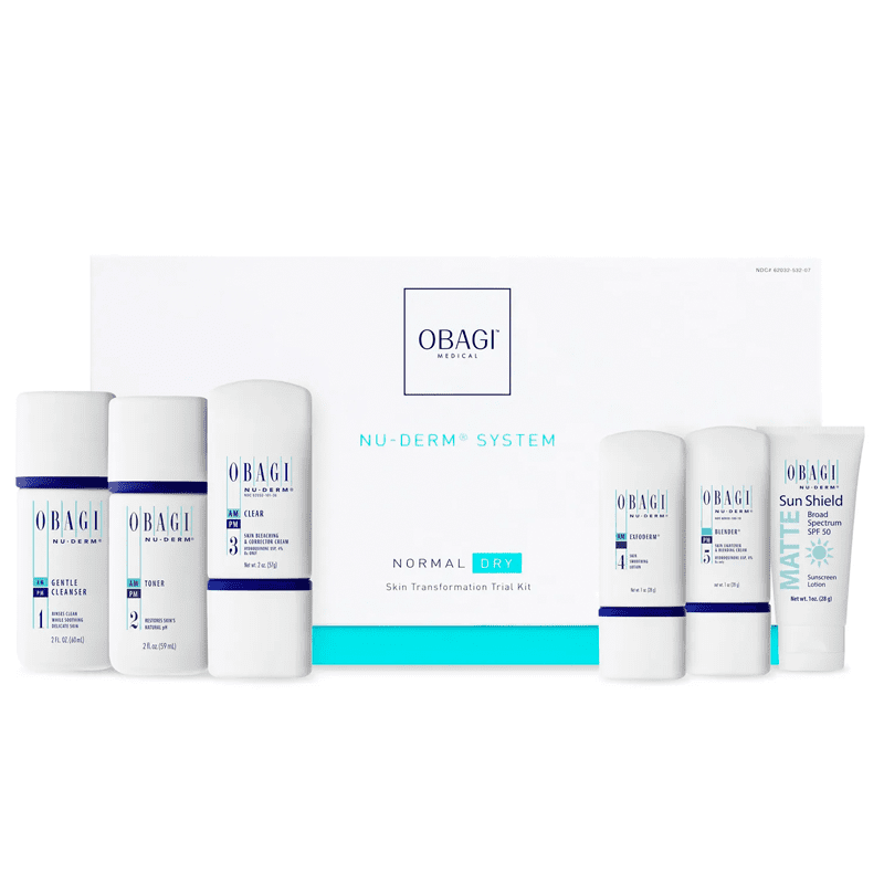 Obagi Nu-Derm® Rx Skin Transformation Trial Kit – Normal to Dry