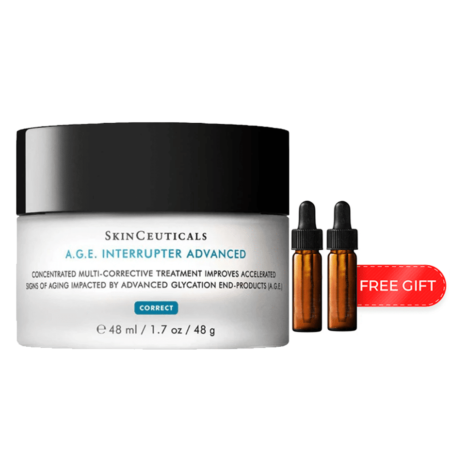 SkinCeuticals A.G.E. Interrupter Advanced 48ml + Complimentary 2*4ML Samples