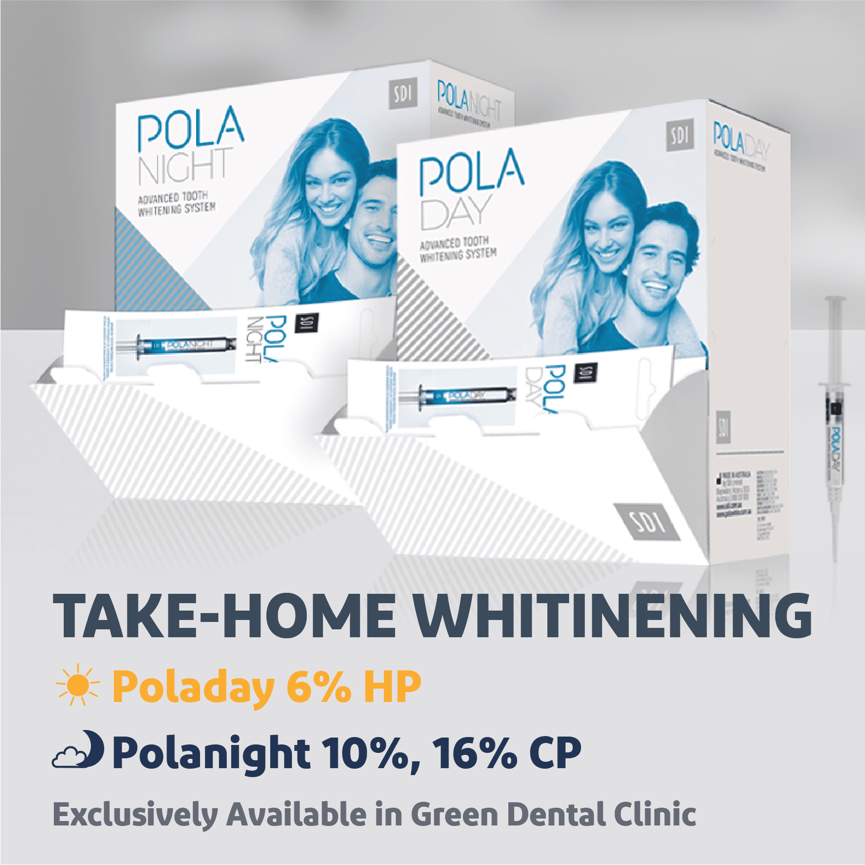 PolaNight 16%CP Home Whitening (3ml x 3 Syringes) - Image 2